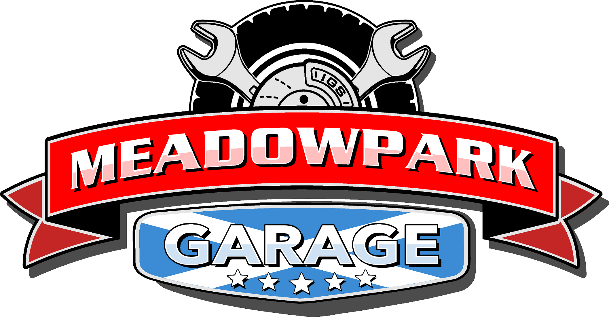 Meadowpark Garage Logo - Home | Garage | Bathgate